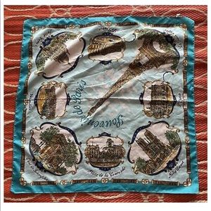 Lahmy Souvenir of Paris Scarf Large.